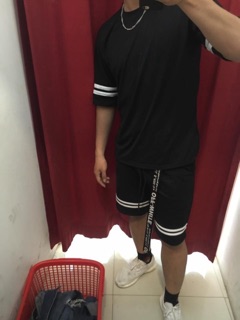 Quần short 2 sọc