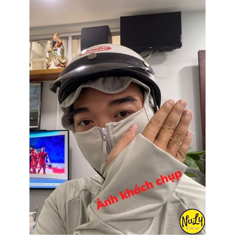 Áo chống nắng nam, áo khoác chống nắng thông hơi chất liệu kim cương thoáng mát(VIDEO THẬT SHOP QUAY)