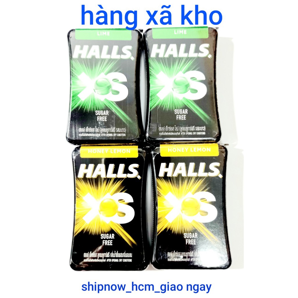 Kẹo ngậm không đường Halls xs 12.6 gr hũ .date 3 &5/2024