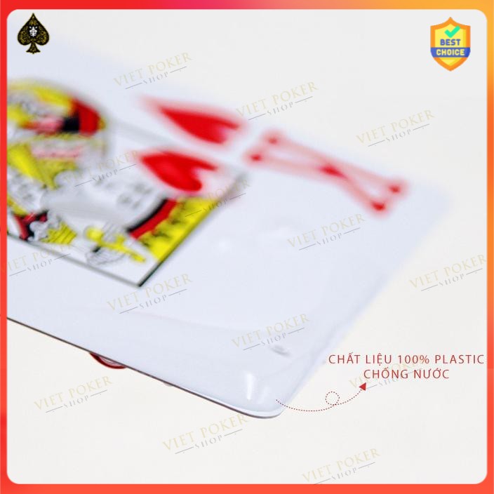 Bài nhựa Texas Hold'em - Bài tây - Bài poker chống nước hoàn hảo