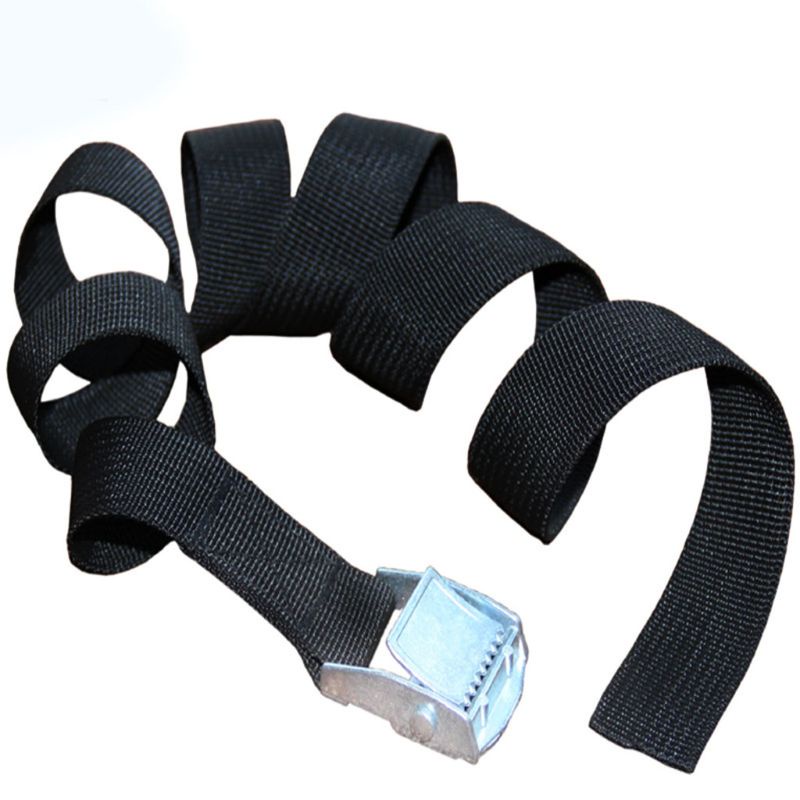 Dây Đai Có Khóa Kim Loại Dài 1m Dùng Để Cố Định Hàng Hóa Trên Xe Hơi / Xe Máy