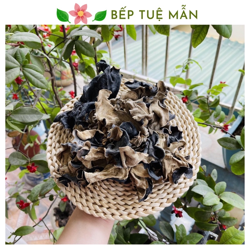 Mộc nhĩ rừng không chân, hàng loại 1, cánh to, chính hãng Cao Tuyền, 500g