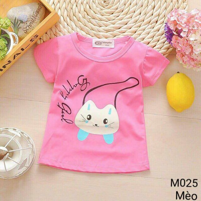 Áo bé gái từ 1-5 tuổi