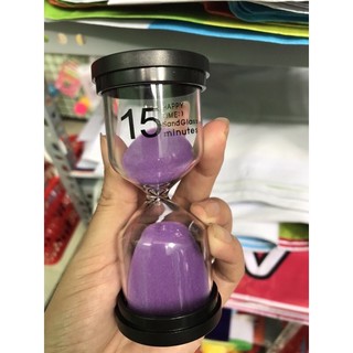 Đồng hồ cát 15 phút.