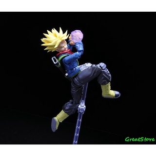 Mô hình nhân vật trunks dragon ball z shf cử động được