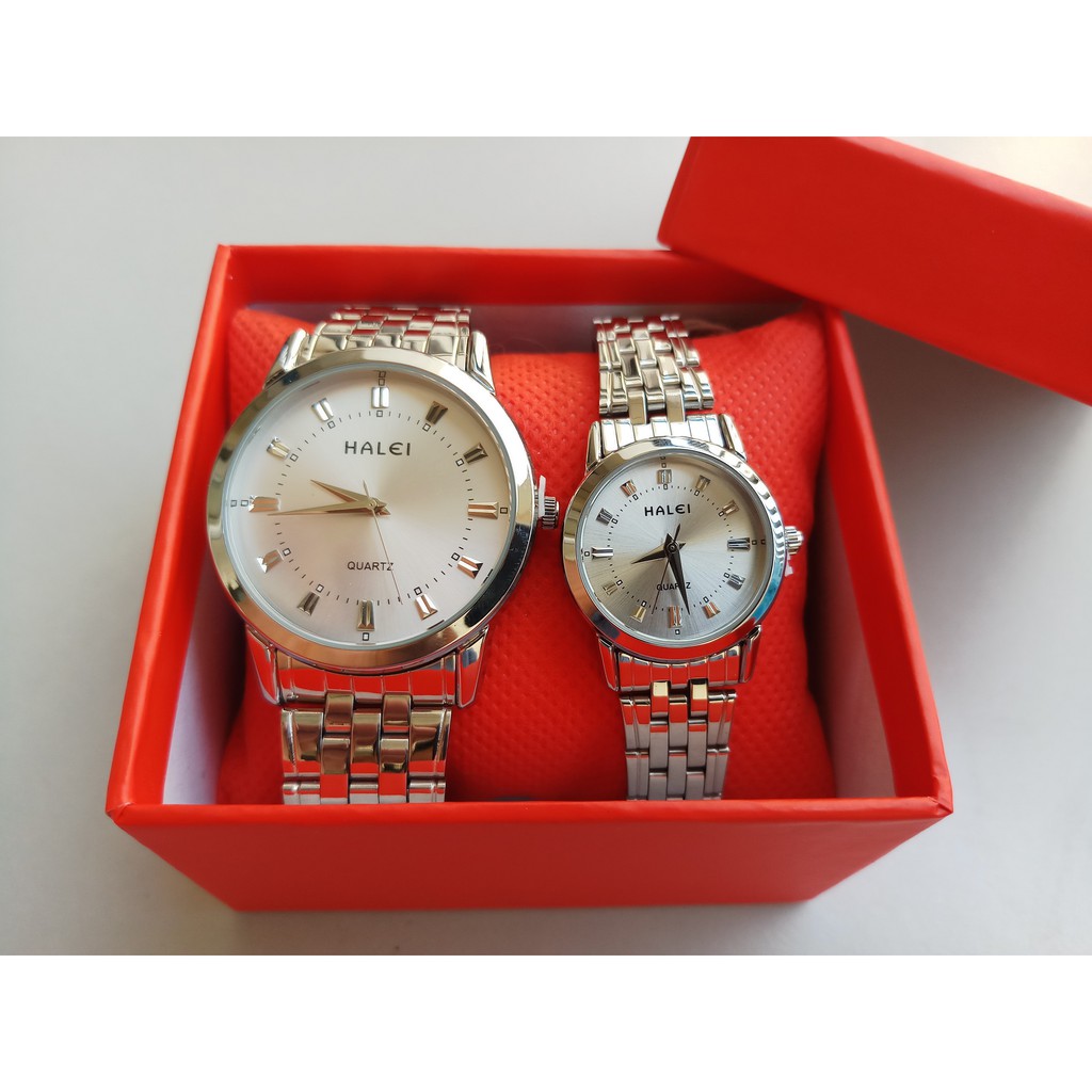 Đồng hồ đôi nam nữ Halei thanh lịch quyến rũ | BigBuy360 - bigbuy360.vn