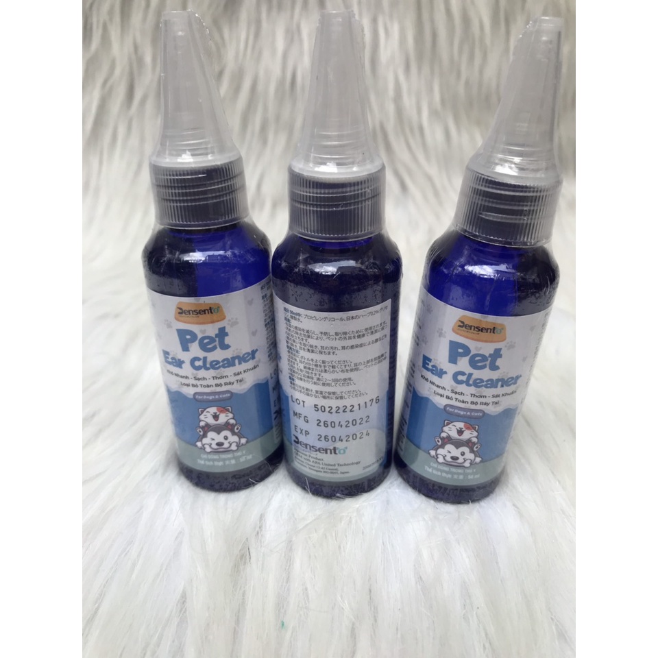 Nước rửa tai chó mèo Pet Ear Cleaner 50ml