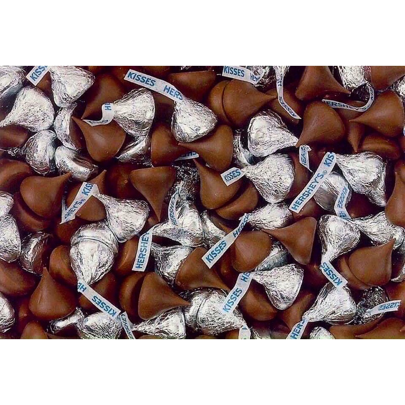 Kẹo Socola Sữa Milk Chocolate Hershey’s Kisses 1.58kg