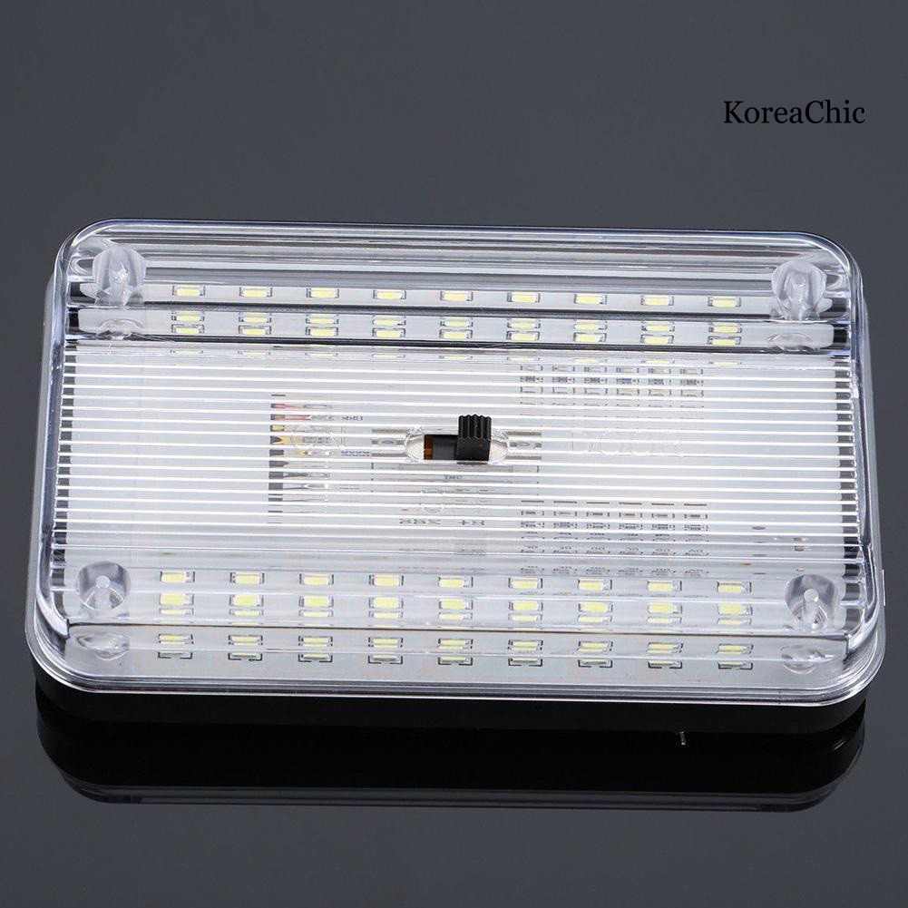 Đèn Led 12v 36 Bóng Gắn Trần Xe Ô Tô