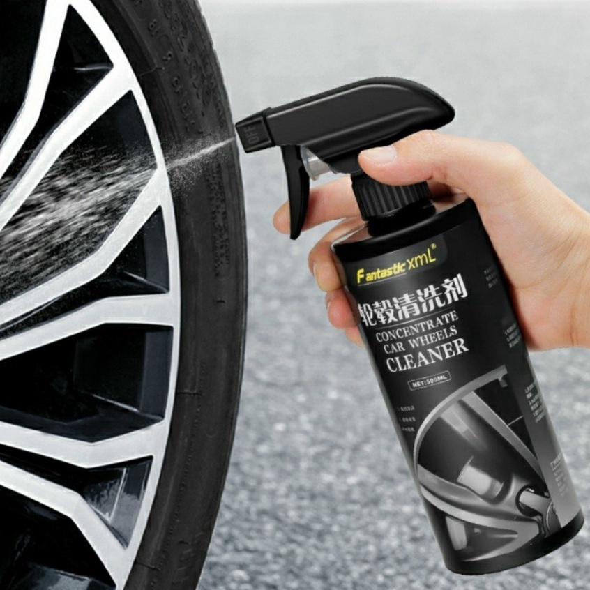 Chai Xịt Vệ Sinh Vết Ố Rỉ Sét Do Mạt Sắt Bụi Phanh Trên Thân Xe Ô Tô - Dung Tích 500ml