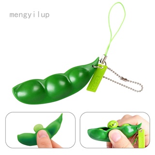 Mengyilup Heishanjing Guangqingmaoyi Hongbaby 2 Móc Khóa Giảm Căng Thẳng Hình Hạt Đậu Edamame