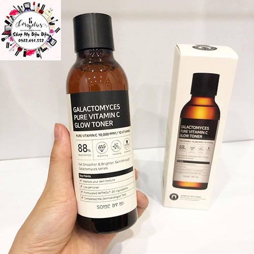 Nước Hoa Hồng Some By Mi Galactomyces Pure Vitamin C Glow Toner 200ml