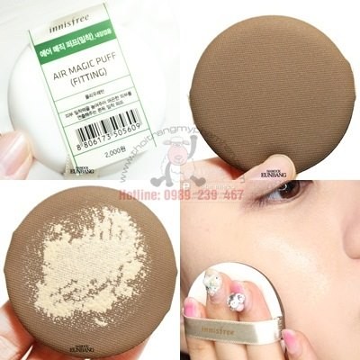 BÔNG ĐÁNH CUSHION INNISFREE - AIR MAGIC PUFF