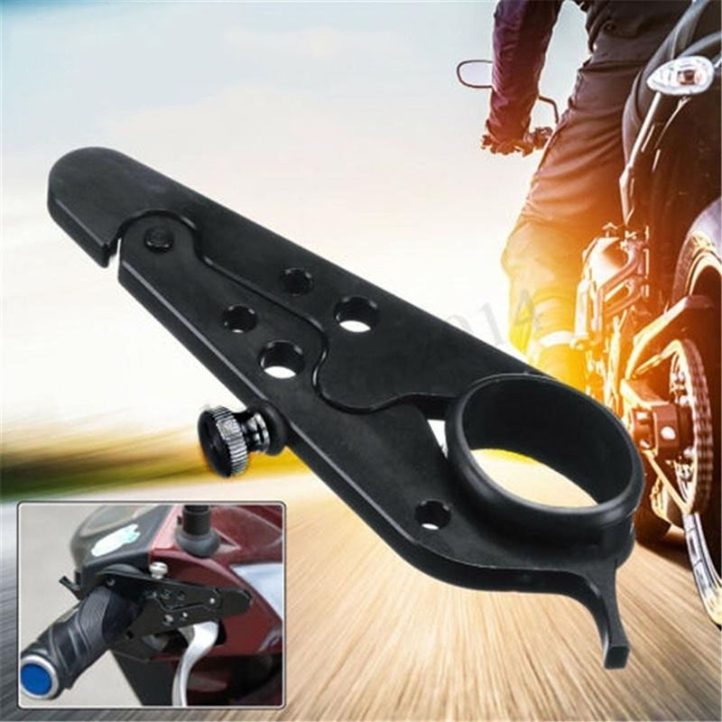 Universal Motorcycle Cruise Control Throttle Lock Assist Grip Kit