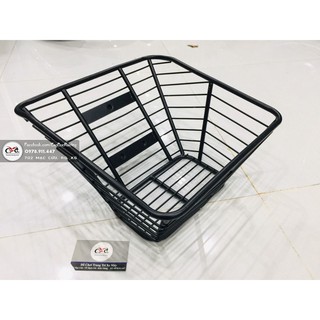 Rổ WAVE nhỏ anpha - loại nhất sơn đen tĩnh điện