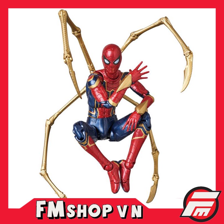 MÔ HÌNH NHÂN VẬT  MAFEX IRON SPIDER OPEN