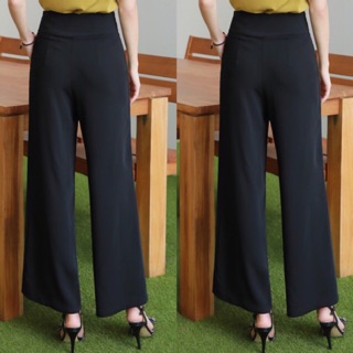 Quần ống rộng dài 102cm khoá sườn Bigsize 32-40