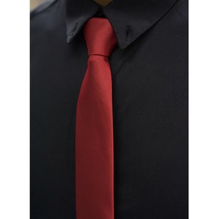 Cà vạt nam thắt sẵn 5cm vải lụa xéo đẹp sang trọng phù hợp công sởPKTCDMN