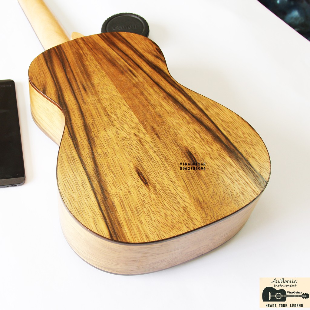 ĐÀN UKULELE MUSIC DF1 CỠ 23 INCH FULL GỖ ĐIỆP CHÍNH HÃNG