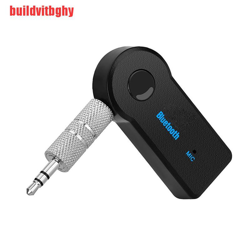 {buildvitbghy}Wireless Bluetooth 5.0 Receiver Transmitter Adapter 3.5mm Jack Car Music Audio IHL