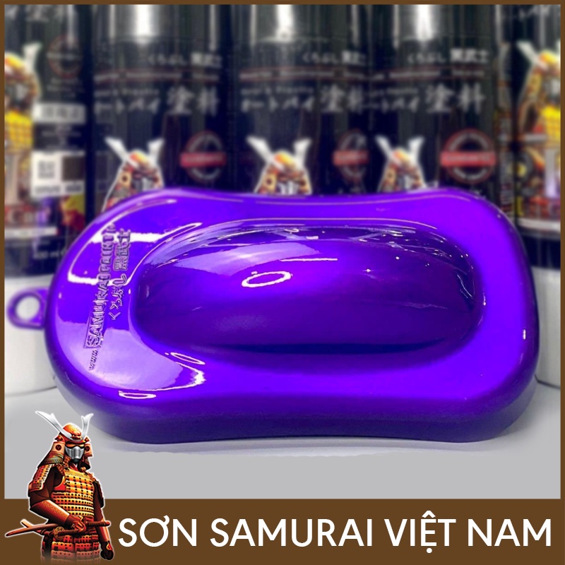 Sơn Xịt Samurai Màu Tím Candy - Mã CD032*