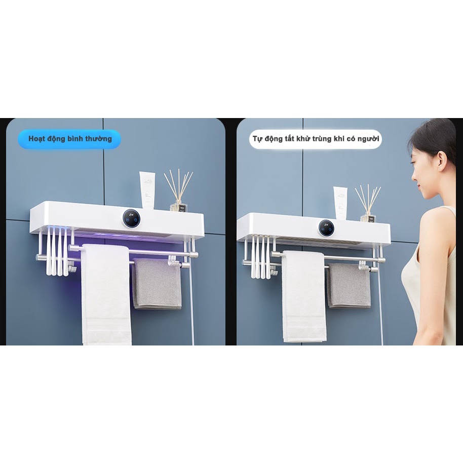 Máy sấy khử trùng UV khăn mặt, bàn chải đánh răng Xiaoda HD-CJHGJ01