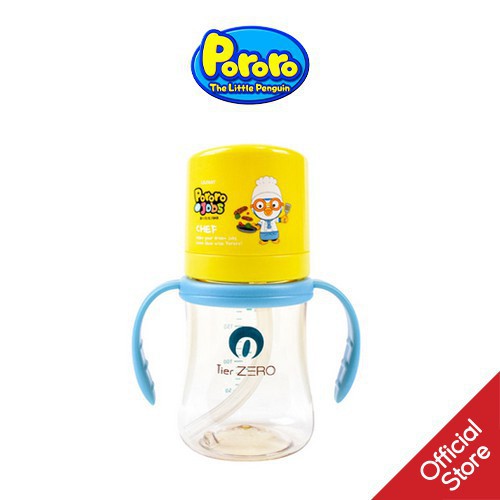 Cốc Tập Uống Nước Pororo Jobs PPSU Starw Cup (có tay cầm, có ống hút) 200ML