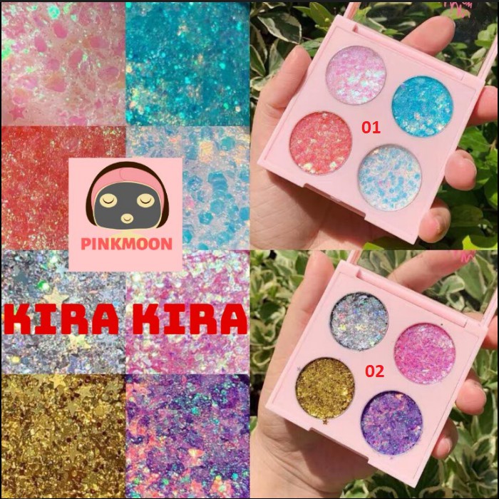 [HOT] ✨KIM TUYẾN KIRA KIRA GEL 4 Ô LẤP LÁNH✨