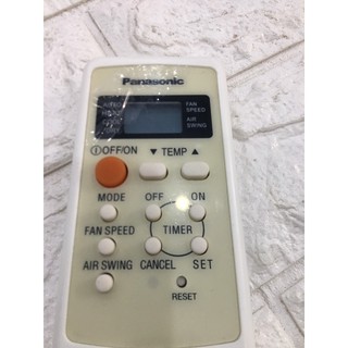 điều khiển điều hòa panasonic nút cam