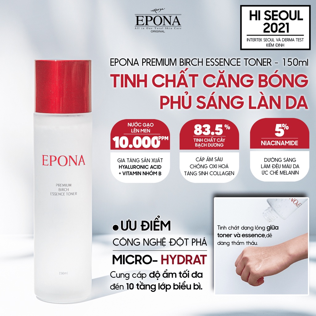 Tinh Chất Căng Bóng, Phủ Sáng Làn Da FYS Hydrating Toning Essence 150ML