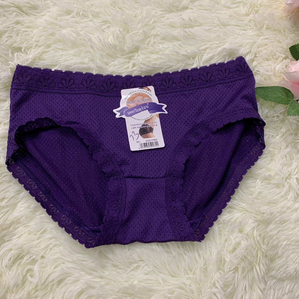 Quần lót nữ cạp cao chất cotton thông hơi mềm mại QL5885