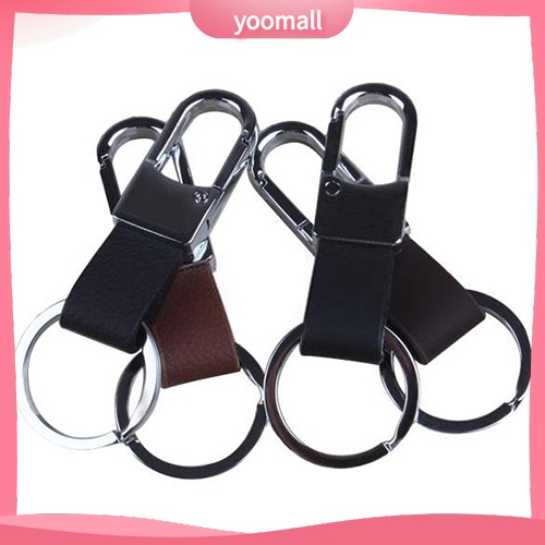 Móc Chìa Khóa Bằng Hợp Kim Giả Da Thời Trang Dành Cho Nam