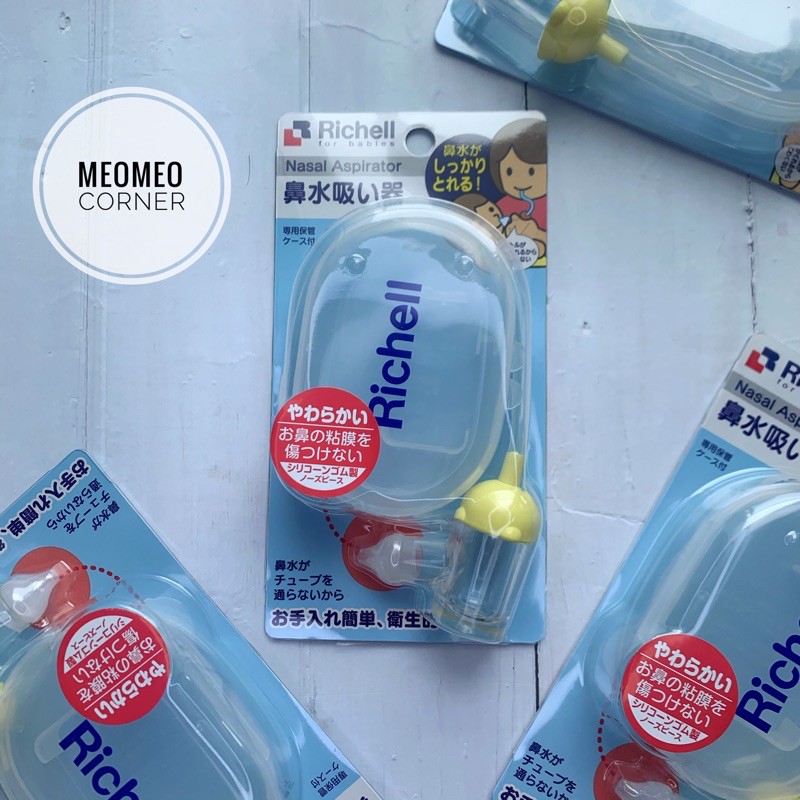 Hút mũi Richell cho bé Nhật Bản - Hút mũi trẻ em Richell