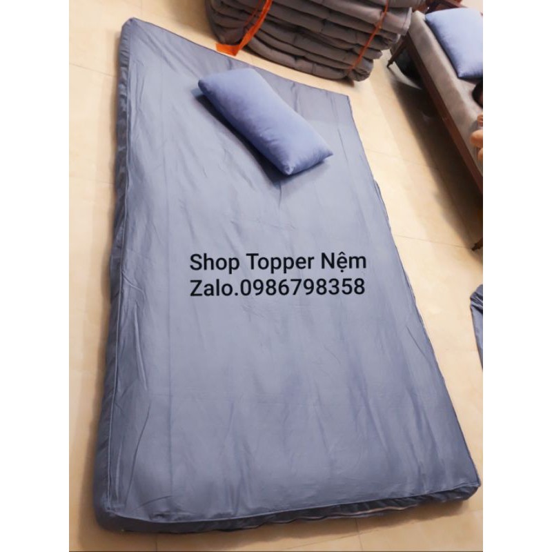 Combo Áo Bao Topper Nệm 1m6x2m