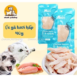 🎯 Ức gà hấp _ siêu thơm ngon giá rẻ cho chó mèo🐶🐱