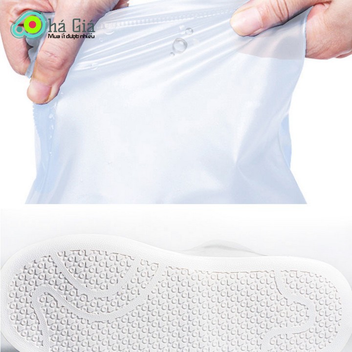 Bao trùm giày đi mưa áo mưa giày dép dạng ủng bằng cao su trong suốt khô ráo mùa mưa bão | BigBuy360 - bigbuy360.vn