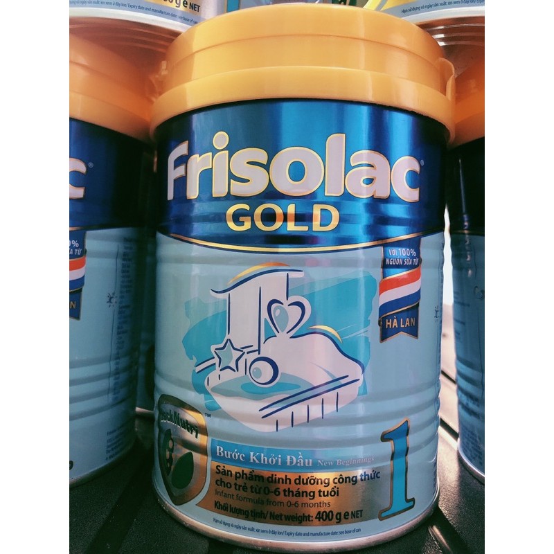 Sữa Frisolac gold 1 400g (0-6 tháng)