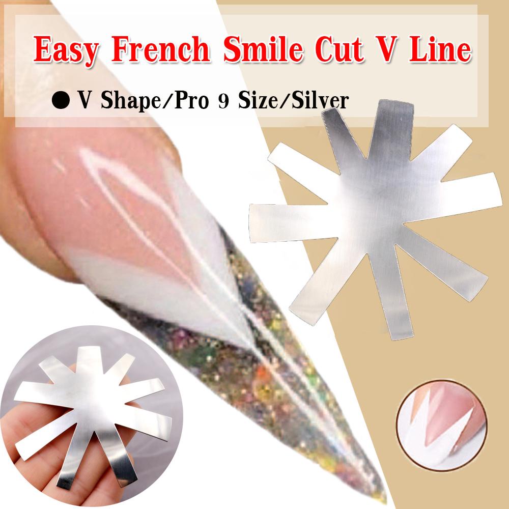 1 Bộ Dụng Cụ Cắt Móng Tay Acrylic Hình Mặt Cười Kiểu Pháp Dễ Sử Dụng