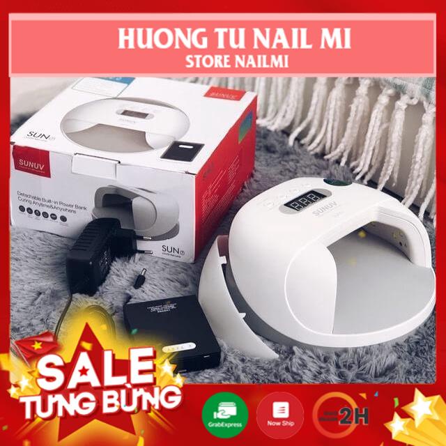 ❤️️ MÁY HƠ TÍCH ĐIỆN SUN7 ❤️️ ĐÈN HƠ GEL TÍCH ĐIỆN SUN7 SUNUV KÈM PIN  SUNUV