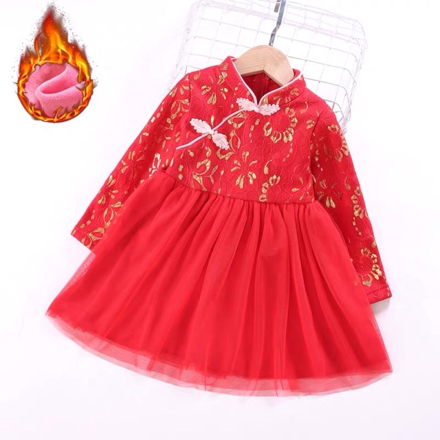 Váy xinh đón tết cho bé yêu (mẫu mới 2019)