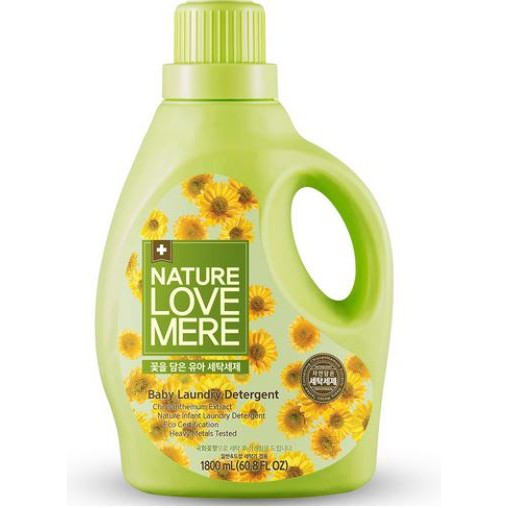 Nước giặt Nature Love Mere hương Hoa cúc chai 1.8L/ túi 1.3L