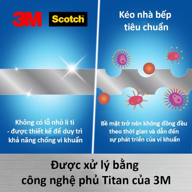 Kéo 3M Titanium chuyên dùng nhà bếp