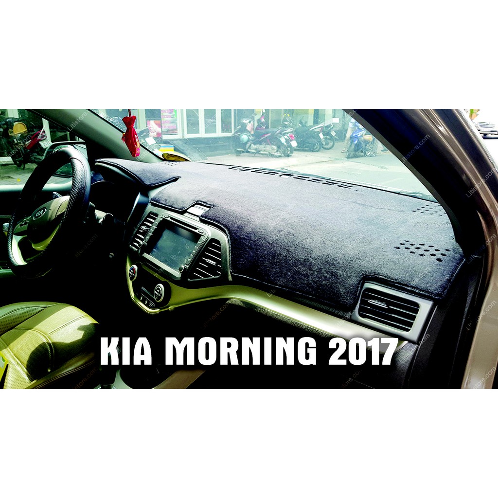 Thảm Taplo Nhung Lông cừu KIA MORNING (Loại đặc biệt)