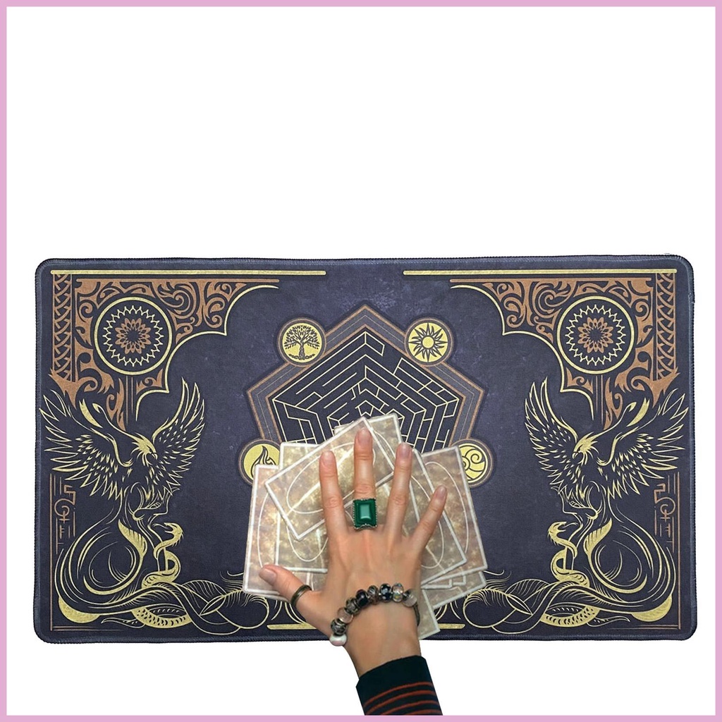 Khăn Trải Bàn Hình Chữ Nhật Chống Trượt Chuyên Dùng Cho Tarot