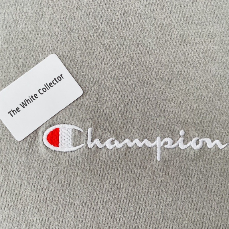 Áo Champion Garment Dyed Thêu Logo