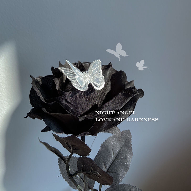 Hoa tai hình bướm ren phong cách vintage xinh xắn