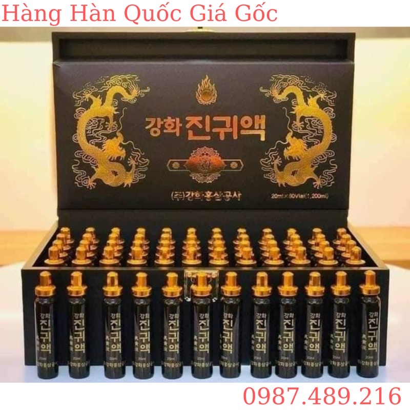 [Freeship] Đông trùng hạ thảo 60 ống 2 con rồng, nhập khẩu Hàn Quốc