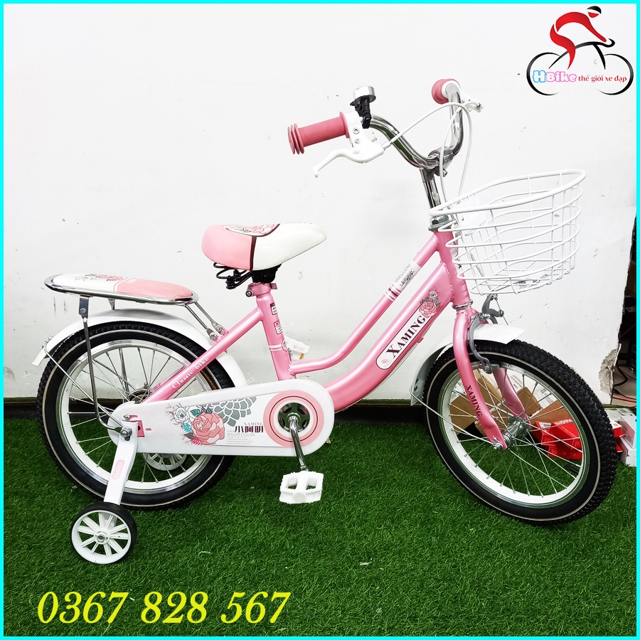 Xe Đạp Trẻ Em Cao Cấp Cho Bé Gái Từ 2-11 Tuổi
