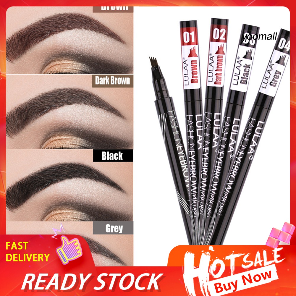 [Hàng mới về] Kẻ Chân Mày Lulaa Chống Thấm Nước Trang Điểm Tự Nhiên Lâu Trôi Chất Lượng Cao