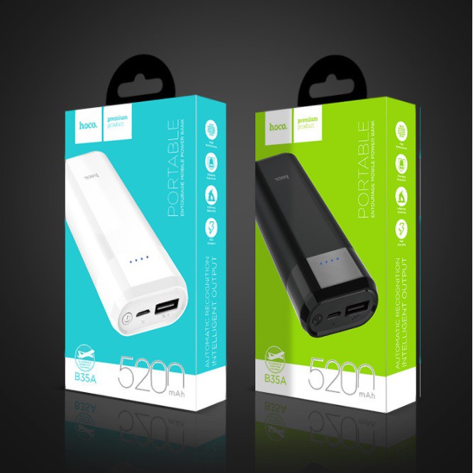 Pin sạc dự phòng Hoco B35A Dung lượng 5200 mAh